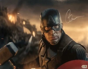 Chris Evans Signed Autograph Captain America 16x20 Photo Marvel Avengers SWAU - Picture 1 of 4