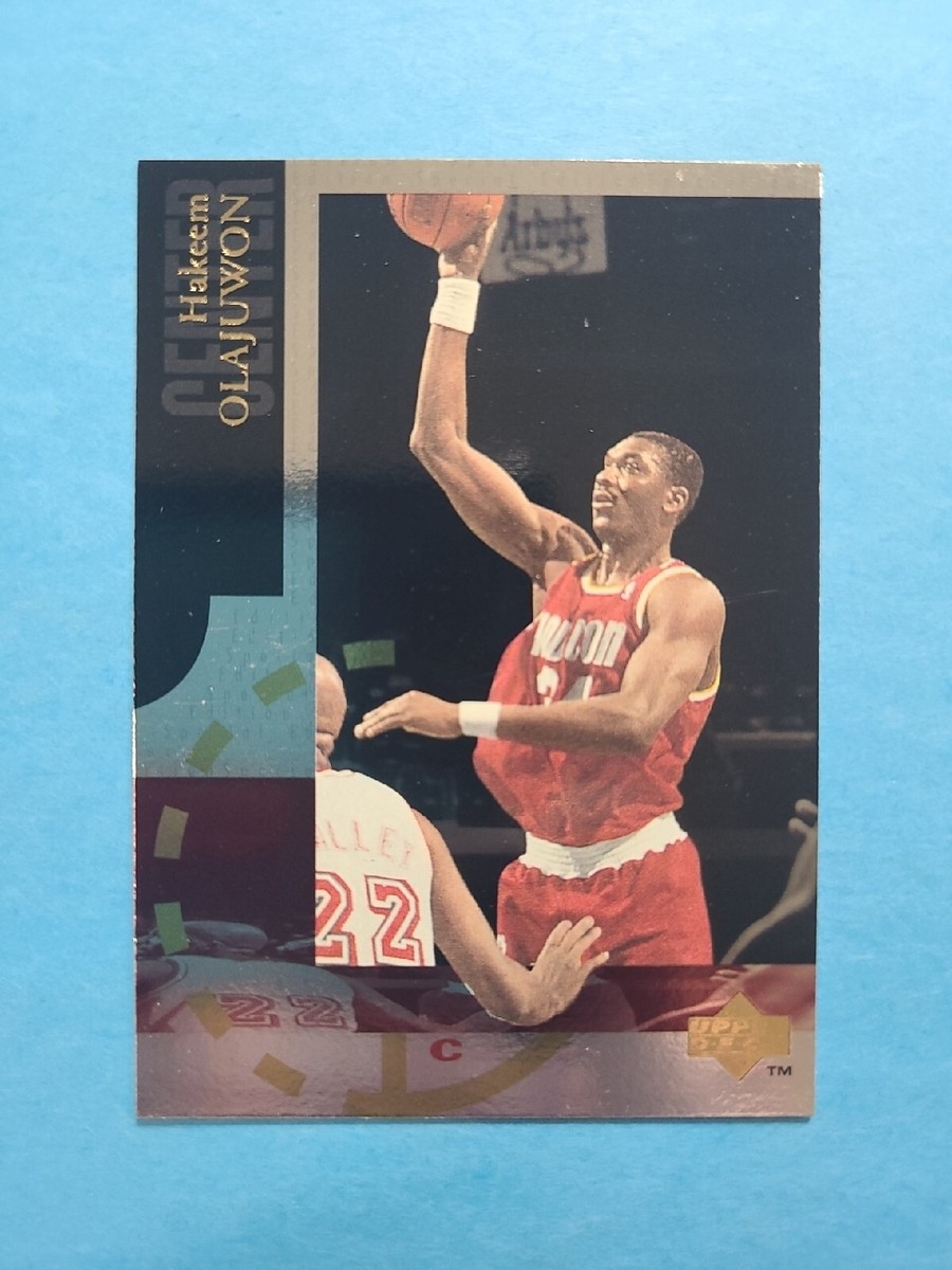 Upper Deck Hakeem Olajuwon Basketball 1994-95 Season Sports Upper Deck Hakeem Olajuwon Basketball 1994-95 Season Sports