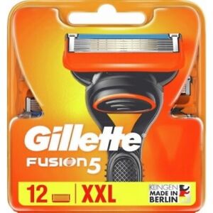 Gillette fusion5.   12 lamette di ricambio. Prodotto Nuovo, Sigillato, Originale