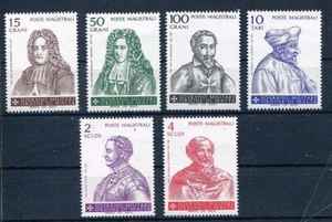 S.M.O.M. 1981 GRANDI MAESTRI 4a SERIE CPL MNH** - Imagen 1 de 1