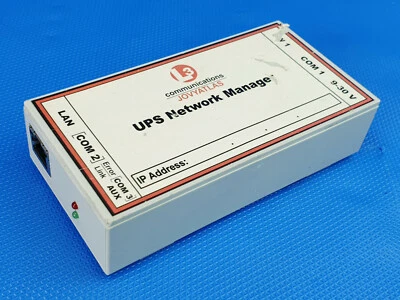 L3 JOVYATLAS UPS Network Manager CS121BLHW131 Inkl. mwSt. - Image 1 of 4