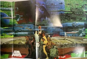 Star Wars Noriyoshi Ohrai con póster pinup original 1978 ciencia ficción espacial - Imagen 1 de 11