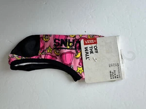 VANS Nintendo Super Mario Socks Princess (Girls size 1-6) - Picture 1 of 2