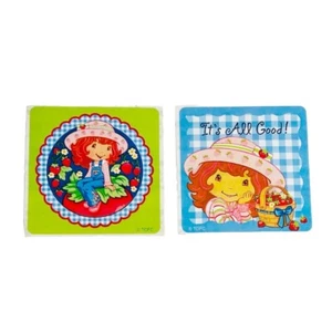 Strawberry Shortcake Sandylion Smile Makers Large Stickers Blue Green Pink Cute - Picture 1 of 7