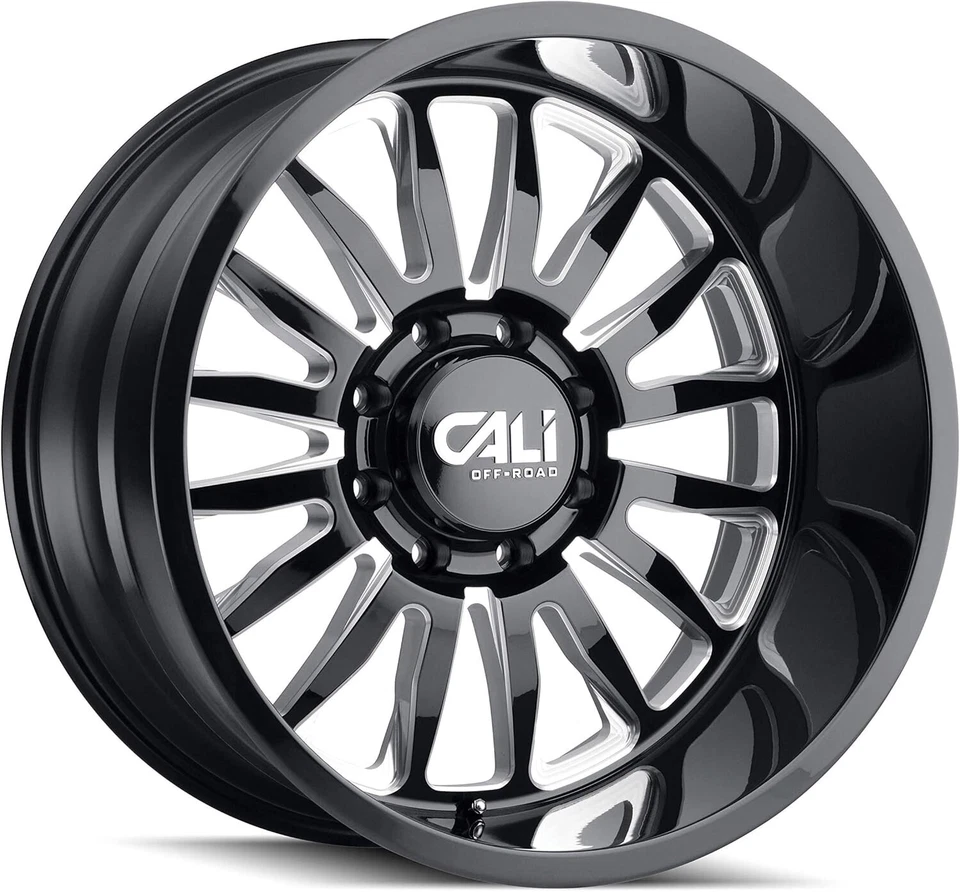 Cali Off-road Summit 14x26 Gloss Black - Milled Spokes Rim - Image 1 of 4