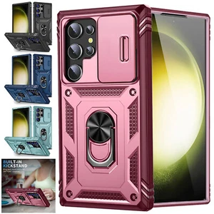 Funda protectora con soporte de anillo para cámara para Samsung Galaxy S23 Ultra/S23+/S23 - Imagen 1 de 62