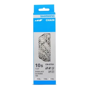 Shimano CN-6701 10-Spd Road Bike Chain suits Dura-Ace Ultegra 105 - 116-Links - Picture 1 of 2