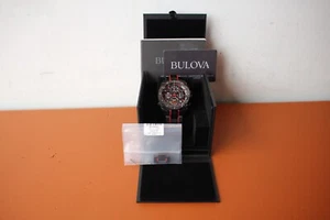 Bulova Precisionist 98B313 Two-Tone IP Men's Chronograph Watch - Picture 1 of 13