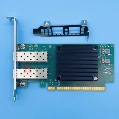 Dell Mellanox CX512F CONNECT X-5 Dual Port 25GbE SFP28 Network Adapter V5DG9 - Image 1 of 4