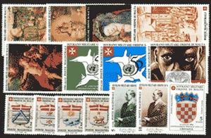 SMOM - ANNATA COMPLETA 1995 - 15 VALORI + 2 FOGLIETTI NUOVI INTEGRI - Imagen 1 de 1