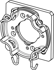 Rademacher Click-Antriebslager 4015K-09 für Markisen mit M6/M8 Gewinde auf Teilk - Bild 1 von 2