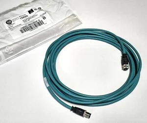 Allen Bradley 1585D-M4UBDF-5 M12 Stecker gerade auf Buchse gerade 5M Kabel - Bild 1 von 6