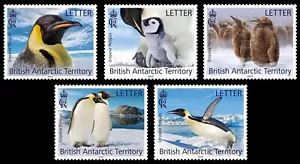 BRITISH ANTARCTIC TERRITORY BAT 2023 BIRDS EMPEROR PENGUINS OISEAUX - Picture 1 of 1