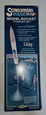  ESTES MODEL ROCKET SCREAMING EAGLE UNUSED NEW UNOPENED vintage 80s - Image 1 of 4