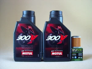 Motul 300V 15W50 Öl Ölfilter PIAGGIO Beverly 350 Sport Touring ST 4V i.e. abBj11 - Bild 1 von 1