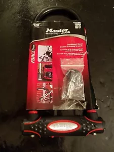 NEW IN PACKAGE Master Lock Heavy Duty U-Lock 13-1/8" X 6-5/8" - Picture 1 of 11