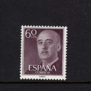 España 1954-56 60c GENERAL FRANCO MLH Sc 822 - Imagen 1 de 1