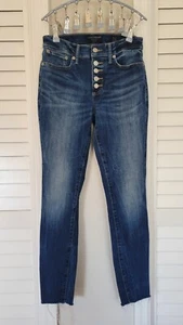 Lucky Brand Damenjeans 4 27 blau Ava dünne Leggings mittelgroßer Denim Stretch - Bild 1 von 9