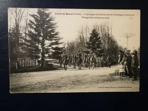 CPA 72 FORÊT DE BERCÉ - Equipage de Champchevrier d'Andigné et de Layre ,Passage - Bild 1 von 2