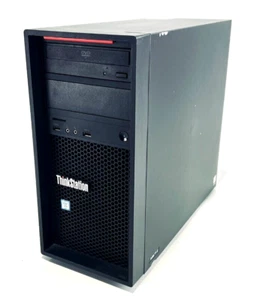 Lenovo ThinkStation P520c Desktop Xeon 512GB SSD 32GB RAM NVIDIA Win 11 (CIT) C - Picture 1 of 6