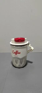 360ml Thermobecher Edelstahl, Thermobecher Kaffee to Go Auslaufsicher mit Deckel - Bild 1 von 3