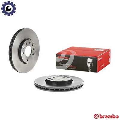 2x BRAKE DISC 09.A222.11 FOR FIAT 939 A4.000 1.8L 194 A1.000 2.2L 4cyl CROMA - Image 1 of 4