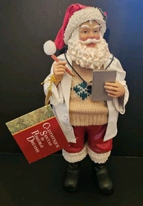 Vtg 1997 Clothique By Possible Dreams #02033 Doctor Santa No Box - Picture 1 of 7