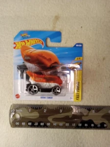 2025 Hot Wheels Sushi Tuner 106/250 Fast Foodie 2/5 Salmon - short card - Picture 1 of 5