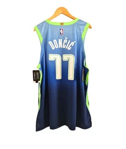 Luka Doncic Dallas Mavericks 2019/2020 City Edition Jersey Trikot NBA Große L - Bild 1 von 8