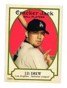 2005 Topps Cracker Jack #123 J.D. Drew Los Angeles Dodgers - Picture 1 of 2