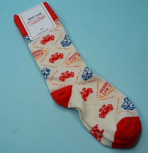 Sockclub Las Vegas Crew Socks Dice, Crabs, Vegas logo New Adult sized - Picture 1 of 2
