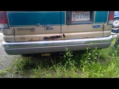 Rear Bumper Without Step Bumper Chrome Fits 94-04 FORD E150 VAN 162608 - Image 1 of 4