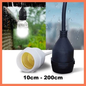 2 Pins IP67 Waterproof Chandelier Connector With E27 Lamp Cap Outdoor Lighting - Picture 1 of 28