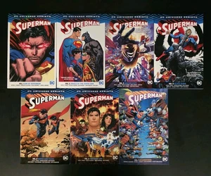 Superman - VOLÚMENES 1-2-3-4-5-6-7 - DC Renacimiento - Novelas gráficas TPB - Imagen 1 de 2