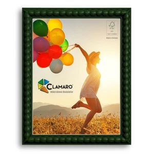 Bilderrahmen Grün Bubble nach Maß Holz 20mm - Bild 1 von 8