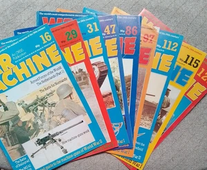 War Machine Magazine Bundle x9 - Issue # 16, 29, 31, 47, 86, 97, 112, 115, 121 - Picture 1 of 6