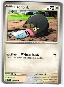 Lechonk 156/198 Scarlet & Violet Englisch Pokemon TCG - Bild 1 von 2