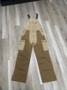 Carhartt 00's Double Knee Duck Overalls Men  Camel 100% Cotton 38x32 - Picture 1 of 11