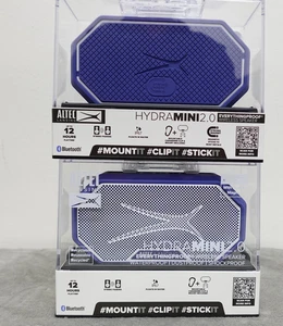 2er Pack Altec Lansing HydraMini 2.0 Bluetooth Lautsprecher Wasserdicht Immergrün Blau - Bild 1 von 6