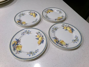 WEDGWOOD CITRONS LOT OF 4 BREAD PLATES - Picture 1 of 4