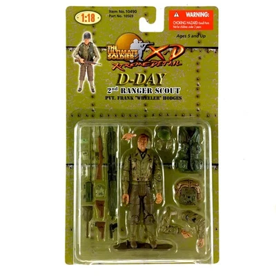 Juguetes 1:18 Siglo XXI Ultimate Soldier Segunda Guerra Mundial Ejército de Estados Unidos 2do Ranger Scout - HODGES Foto 1 de 2