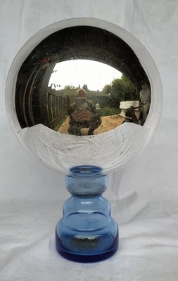 Ancienne Boule De Pardon Déco Noël 15cm Vergo Goetzenbruck Meisenthal Sapin  - Photo 1/4