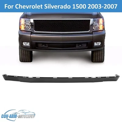 For Chevrolet Silverado 1500 2003-06 Deflector Extension Textured Front Valance Foto 1 de 4