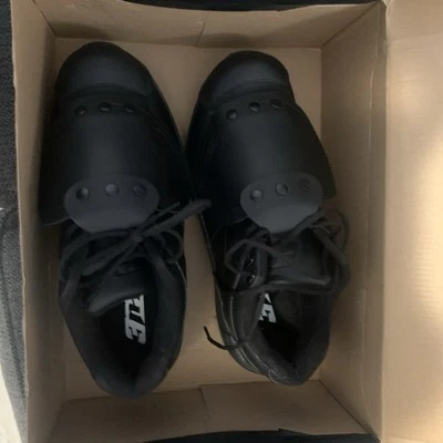 3N2 Umpire Shoe Reaction Pro Plate Lo Mens Size 14EE– Patent Leather-Black - Image 1 of 2