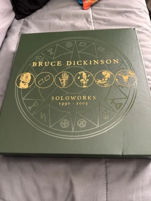 Bruce Dickinson Soloworks 1990-2005 180g 9LP Box Set / Iron Maiden Foto 1 de 3