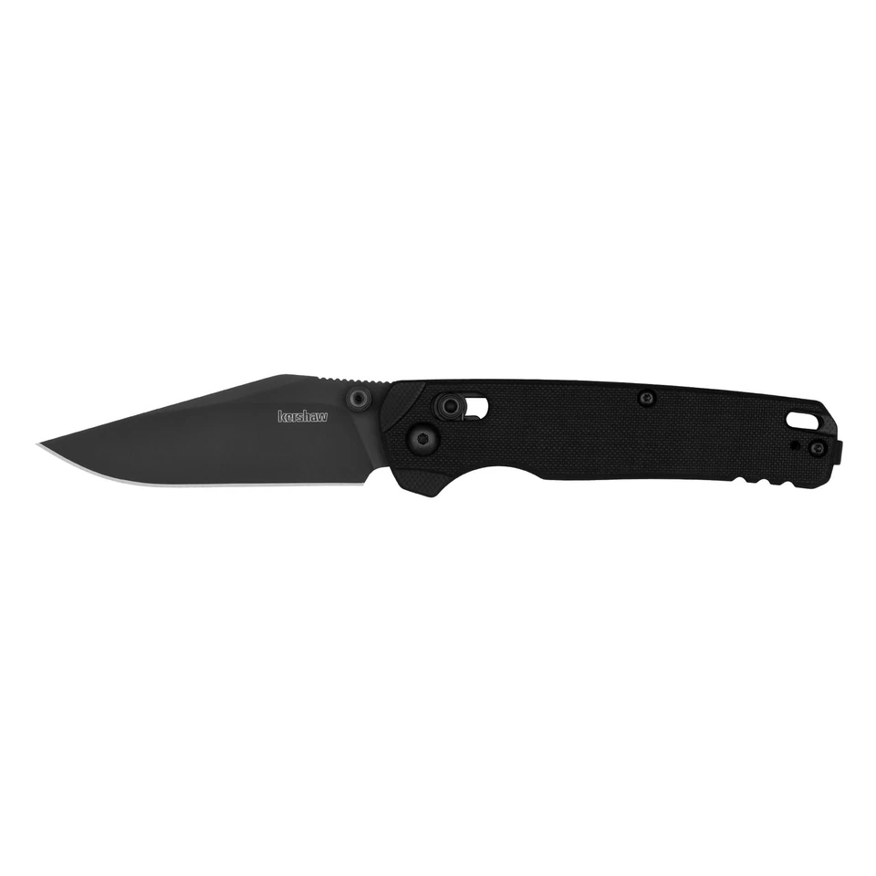 Faca dobrável Kershaw Bel Air Clip Point 6106BLK manual EDC preta - Imagem 1 de 1