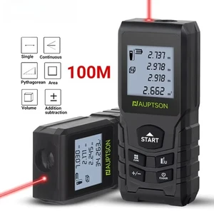 Laser Rangefinder Distance Meter Rangefinder Laser Tape Range Finder Building - Picture 1 of 17