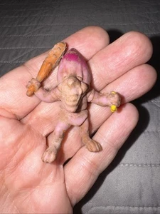 Vintage ARCO 1982 The Other World Toy Figure 2" Monster Mog Purple - Picture 1 of 3