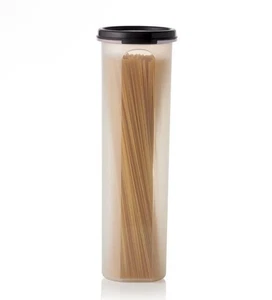 NEW Tupperware Spaghetti Pasta Modular Mate Round #5 Keeper Black Lid Seal *B - Picture 1 of 1