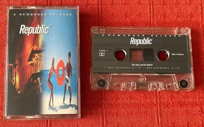 NEW ORDER - CASSETTE TAPE - REPUBLIC - Image 1 of 4